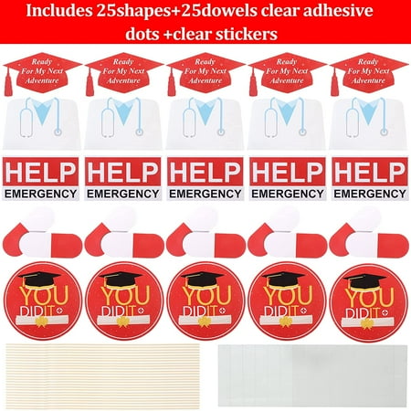 Uoeo 12 Pack Graduation Nurse Party Decorations Table Centerpieces Photo Prop Table Topper Medical Party Centerpiece Sticks for Nurse Day/Graduation Party Supplies Uoeo 12 Pack Graduation Nurse Party Decorations Table Centerpieces Photo Prop Table Topper Medical Party Centerpiece Sticks for Nurse Day/Graduation Party Supplies